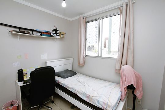 Quarto 2 - Suíte de apartamento à venda com 3 quartos, 115m² em Buritis, Belo Horizonte