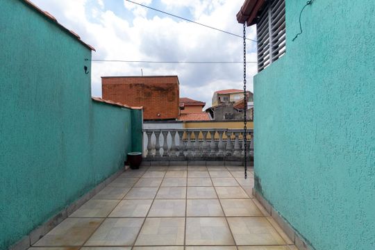 Varanda de casa à venda com 2 quartos, 90m² em Jardim Santa Maria, São Paulo