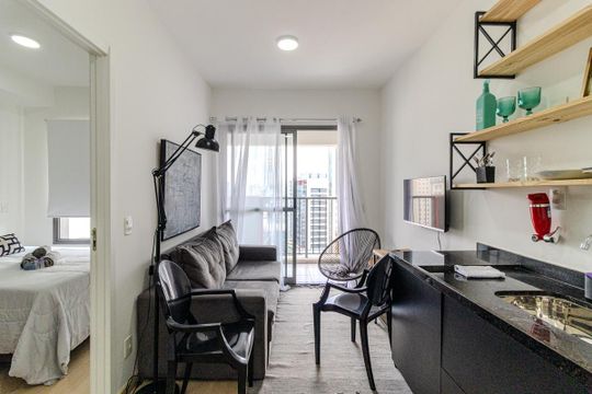 Apartamento à venda com 1 quarto, 32m² em Consolação, São Paulo
