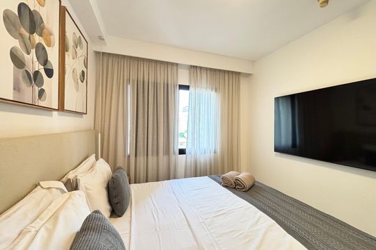 Quarto de apartamento à venda com 1 quarto, 30m² em Indianópolis, São Paulo