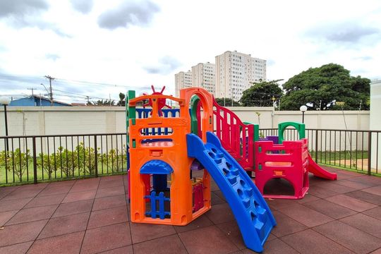 Área comum - Playground de apartamento para alugar com 2 quartos, 45m² em Vila Satúrnia, Campinas