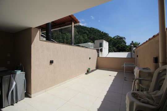 Terraço de casa de condomínio à venda com 2 quartos, 120m² em Jacarepaguá, Rio de Janeiro