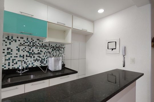 Cozinha - Armários de apartamento à venda com 2 quartos, 50m² em Taquara, Rio de Janeiro