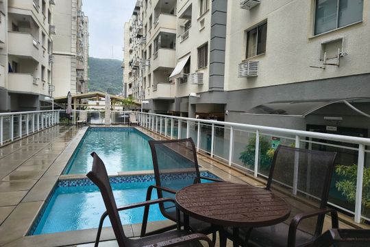 Área comum - Piscina de apartamento à venda com 2 quartos, 50m² em Taquara, Rio de Janeiro