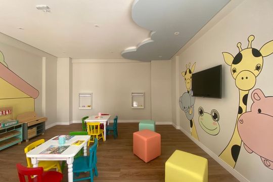 Área Comum  de kitnet/studio para alugar com 1 quarto, 24m² em Bonfim, Osasco