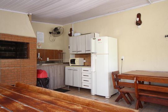 Área comum - Salão de festas de apartamento para alugar com 1 quarto, 40m² em Jardim Itu, Porto Alegre