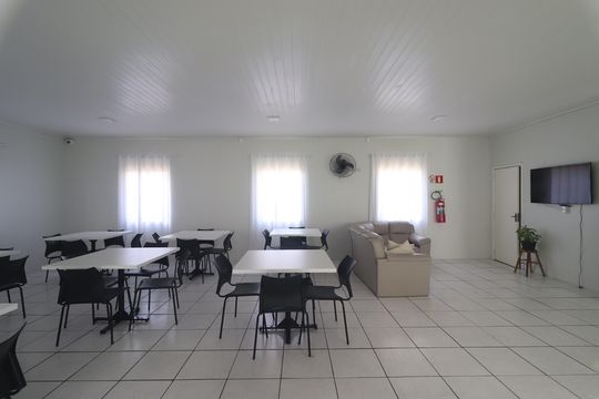 Área comum - Salão de festas de apartamento à venda com 2 quartos, 50m² em Hamburgo Velho, Novo Hamburgo