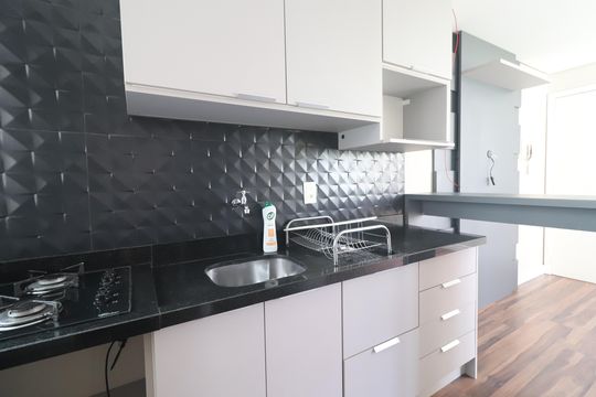 Cozinha e Área de Serviço de apartamento à venda com 2 quartos, 50m² em Hamburgo Velho, Novo Hamburgo