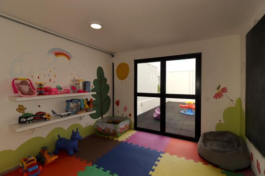 Área Comum - Brinquedoteca de apartamento à venda com 2 quartos, 39m² em Santa Maria, Santo André