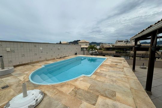 Piscina de apartamento à venda com 4 quartos, 300m² em Recreio dos Bandeirantes, Rio de Janeiro