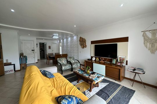 Sala de apartamento à venda com 4 quartos, 300m² em Recreio dos Bandeirantes, Rio de Janeiro