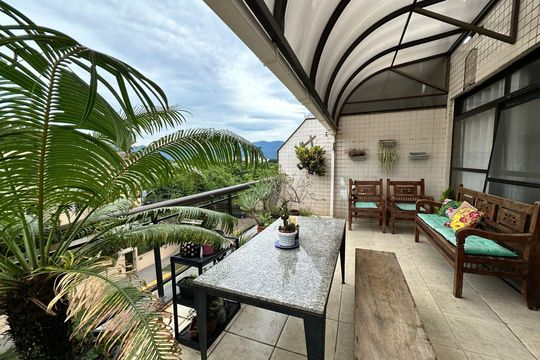 Varanda de apartamento à venda com 4 quartos, 300m² em Recreio dos Bandeirantes, Rio de Janeiro