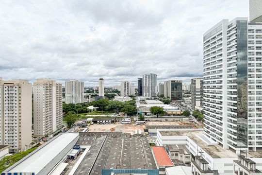 Vista da Suíte de apartamento à venda com 1 quarto, 62m² em Várzea da Barra Funda, São Paulo