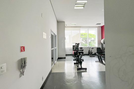 Área comum - Academia de apartamento à venda com 1 quarto, 62m² em Várzea da Barra Funda, São Paulo