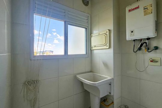 Área de serviço de apartamento à venda com 2 quartos, 70m² em Retiro, Jundiaí