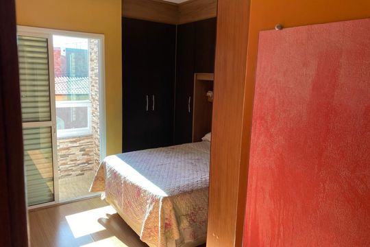 Quarto de casa à venda com 2 quartos, 64m² em Vila Junqueira, Santo André