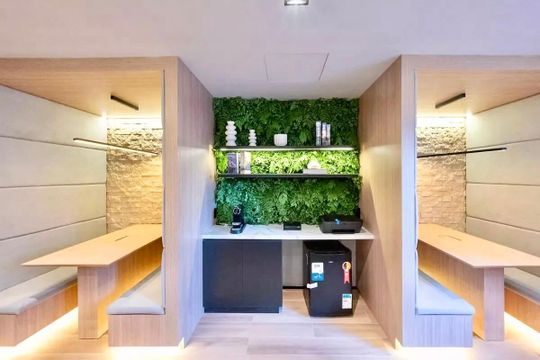 Área comum de kitnet/studio à venda com 1 quarto, 28m² em Vila Clementino, São Paulo