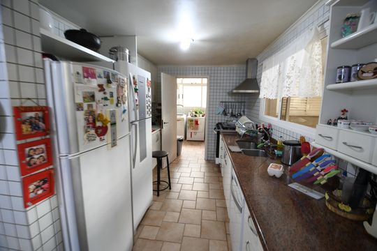 Cozinha de apartamento à venda com 4 quartos, 226m² em Jardim Alto da Barra, Campinas