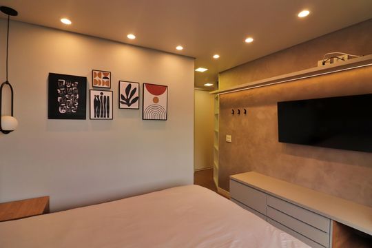 Suíte 1 de apartamento à venda com 3 quartos, 147m² em Centro, São Bernardo do Campo