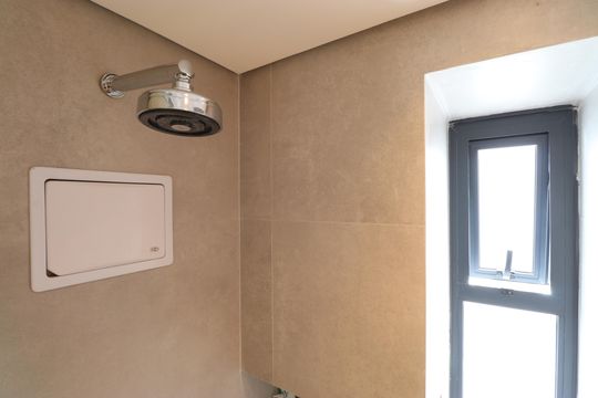Banheiro de kitnet/studio à venda com 1 quarto, 40m² em Pompeia, São Paulo