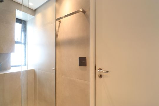 Banheiro de kitnet/studio à venda com 1 quarto, 40m² em Pompeia, São Paulo