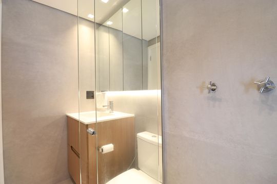 Banheiro de kitnet/studio à venda com 1 quarto, 40m² em Pompeia, São Paulo