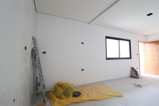 Cozinha de casa à venda com 3 quartos, 83m² em Vila Scarpelli, Santo André