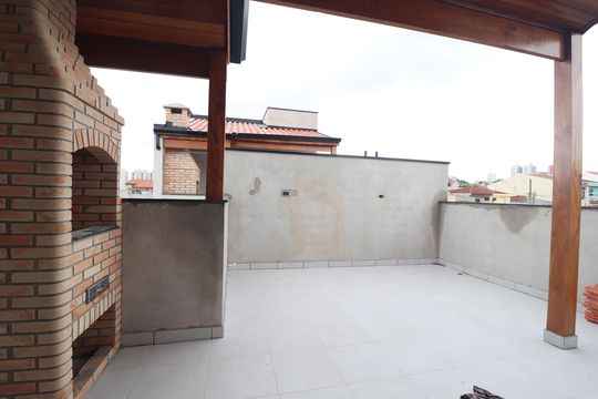 Cobertura de casa à venda com 3 quartos, 83m² em Vila Scarpelli, Santo André