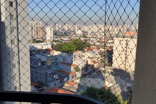 Vista da varanda de apartamento à venda com 2 quartos, 62m² em Vila Santa Clara, São Paulo