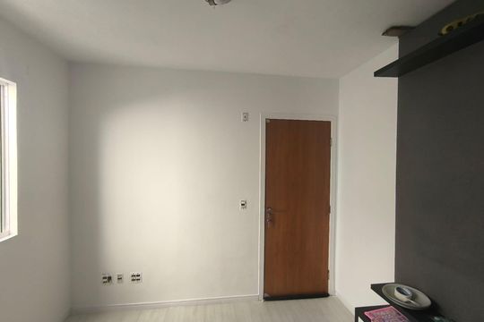 Sala de apartamento para alugar com 3 quartos, 56m² em Santa Cândida, Curitiba