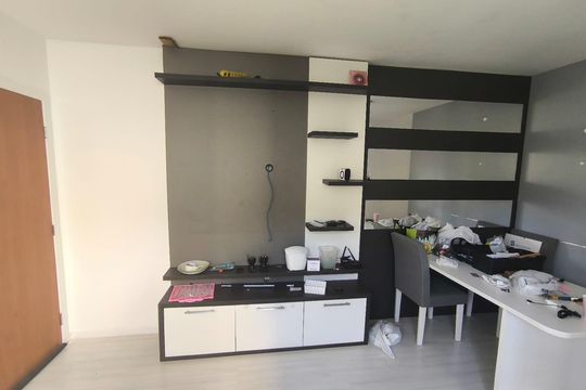 Sala de apartamento para alugar com 3 quartos, 56m² em Santa Cândida, Curitiba