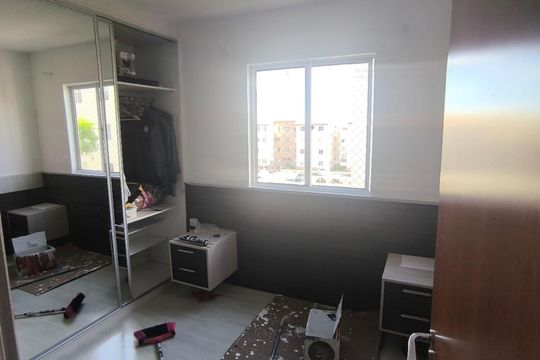 Quarto de apartamento para alugar com 3 quartos, 56m² em Santa Cândida, Curitiba