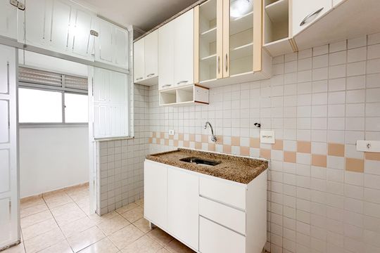 Cozinha de apartamento à venda com 3 quartos, 75m² em Planalto, São Bernardo do Campo