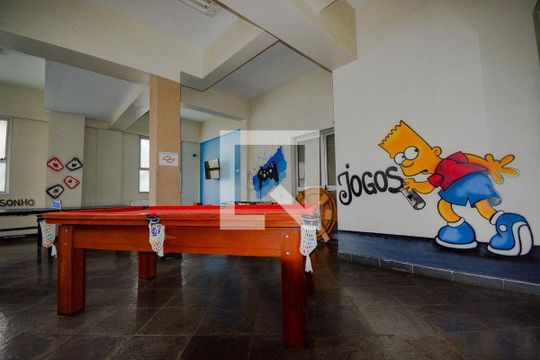 Área comum - Sala de Jogos de apartamento à venda com 3 quartos, 75m² em Planalto, São Bernardo do Campo