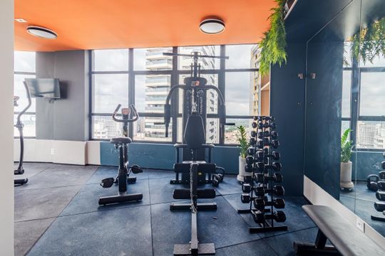 Área comum - Academia de kitnet/studio para alugar com 1 quarto, 25m² em Sumarezinho, São Paulo
