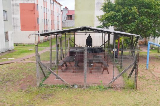 Área comum - Churrasqueira de apartamento para alugar com 2 quartos, 43m² em Duque de Caxias, São Leopoldo