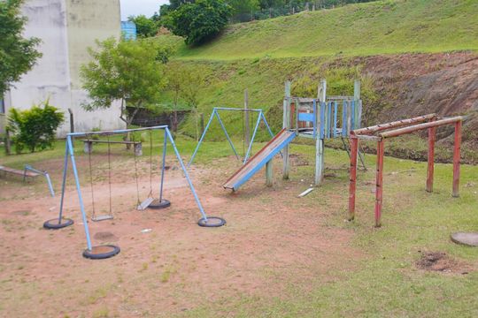 Área comum - Playground de apartamento para alugar com 2 quartos, 43m² em Duque de Caxias, São Leopoldo
