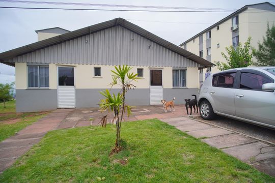 Área comum - Salão de festas de apartamento para alugar com 2 quartos, 43m² em Duque de Caxias, São Leopoldo
