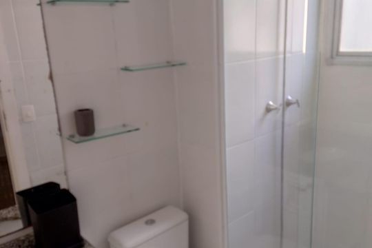 Banheiro de apartamento à venda com 3 quartos, 65m² em Planalto, São Bernardo do Campo