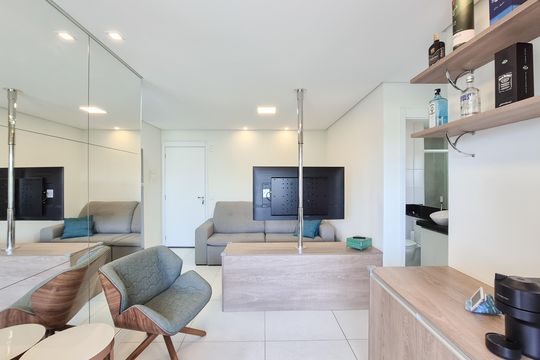 Sala de apartamento à venda com 2 quartos, 63m² em Jardim Paramount, São Bernardo do Campo