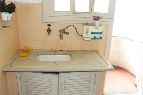 Cozinha de apartamento para alugar com 2 quartos, 90m² em Bela Vista, São Paulo