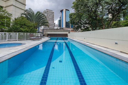 Piscina de apartamento para alugar com 2 quartos, 51m² em Pinheiros, São Paulo