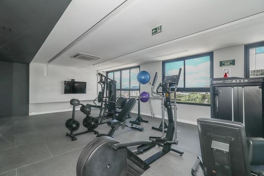 Área comum - Academia de apartamento à venda com 1 quarto, 37m² em Mont’serrat, Porto Alegre