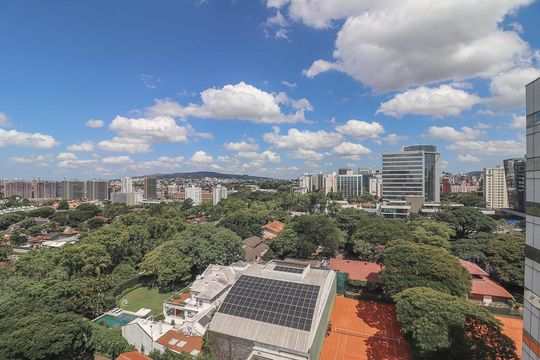 Vista de apartamento à venda com 1 quarto, 37m² em Mont’serrat, Porto Alegre