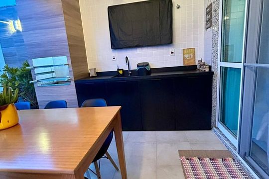 Cozinha de apartamento à venda com 2 quartos, 211m² em Recreio dos Bandeirantes, Rio de Janeiro