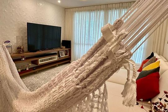 Sala de apartamento à venda com 2 quartos, 211m² em Recreio dos Bandeirantes, Rio de Janeiro
