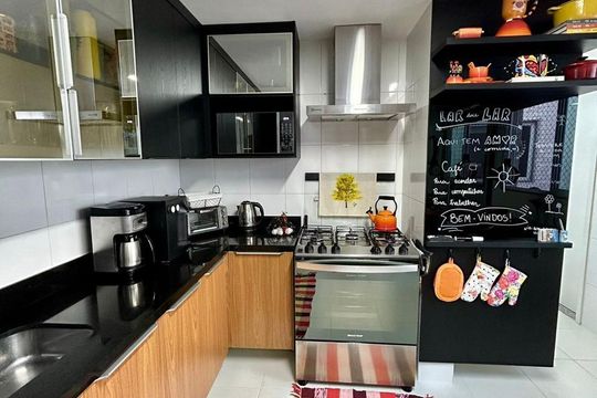 Cozinha de apartamento à venda com 2 quartos, 211m² em Recreio dos Bandeirantes, Rio de Janeiro