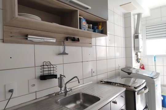 Cozinha  de apartamento para alugar com 2 quartos, 50m² em Taquara, Rio de Janeiro