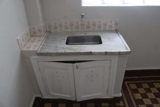 Cozinha de apartamento para alugar com 1 quarto, 50m² em Barra Funda, São Paulo