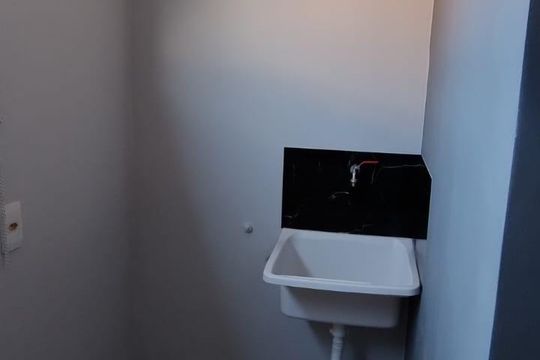 Área de serviço de casa de condomínio à venda com 3 quartos, 120m² em Taquara, Rio de Janeiro